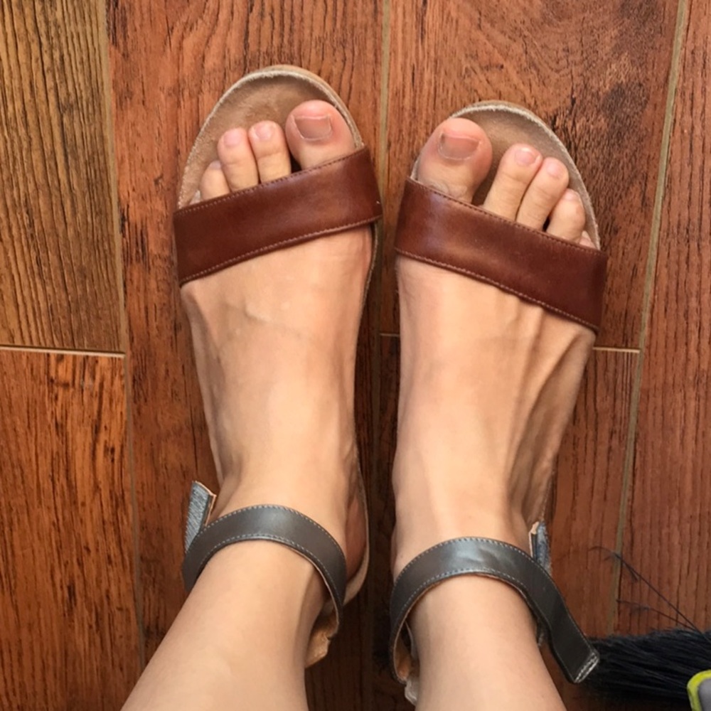 Naot pixie sandals with leather footbed